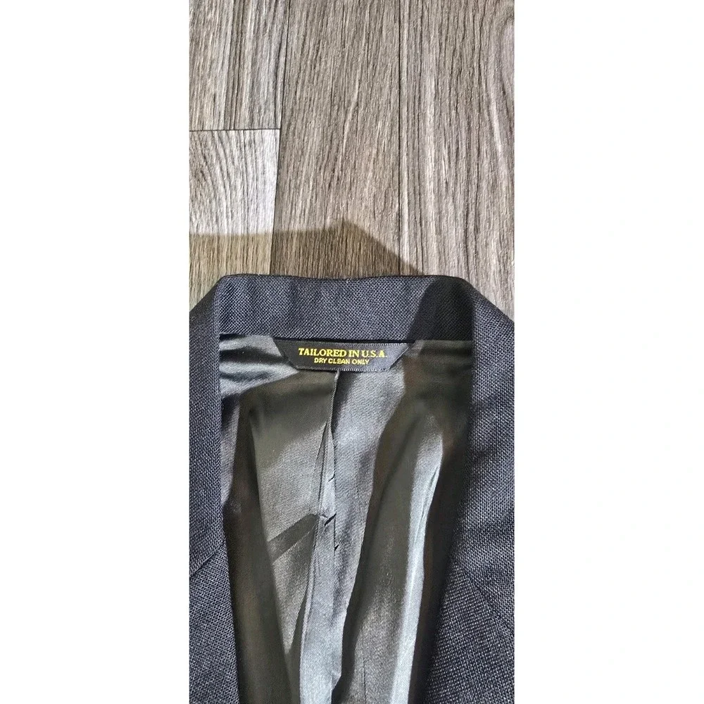 RMC Coca-Cola Blazer Mens 44 Regular Black Gold‎ Button New with Tags